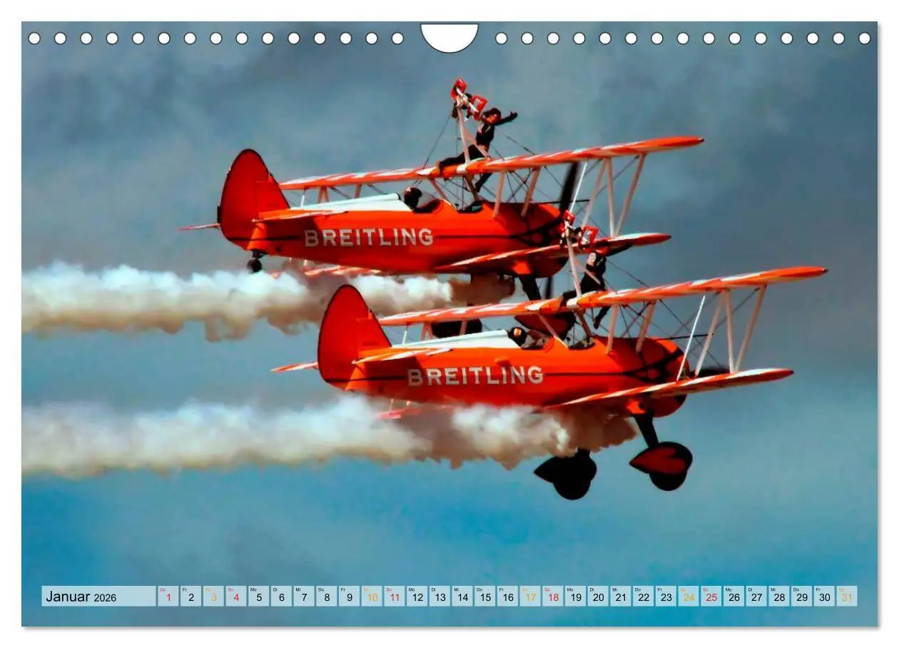 Bild: 9783516049558 | Flugschau - frei sein (Wandkalender 2026 DIN A4 quer), CALVENDO...