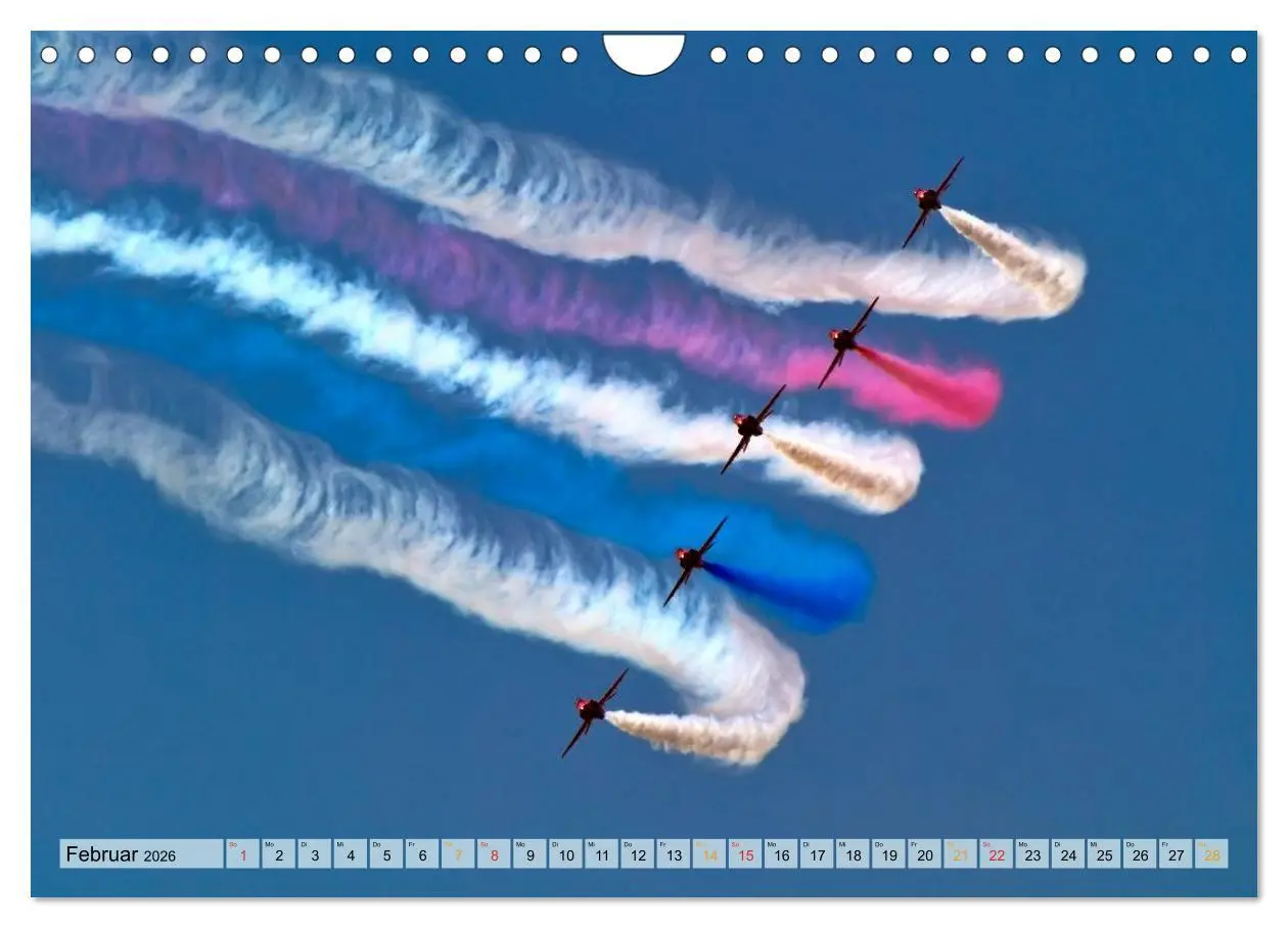 Bild: 9783516049558 | Flugschau - frei sein (Wandkalender 2026 DIN A4 quer), CALVENDO...