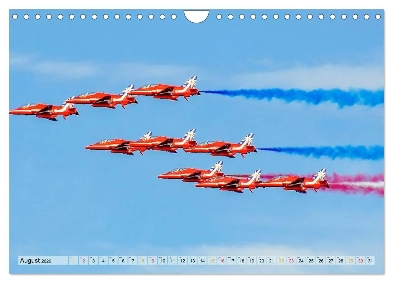 Bild: 9783516049558 | Flugschau - frei sein (Wandkalender 2026 DIN A4 quer), CALVENDO...
