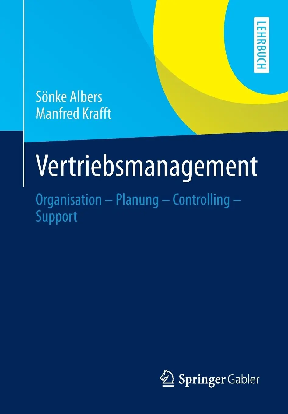 Cover: 9783409119658 | Vertriebsmanagement | Organisation - Planung - Controlling - Support