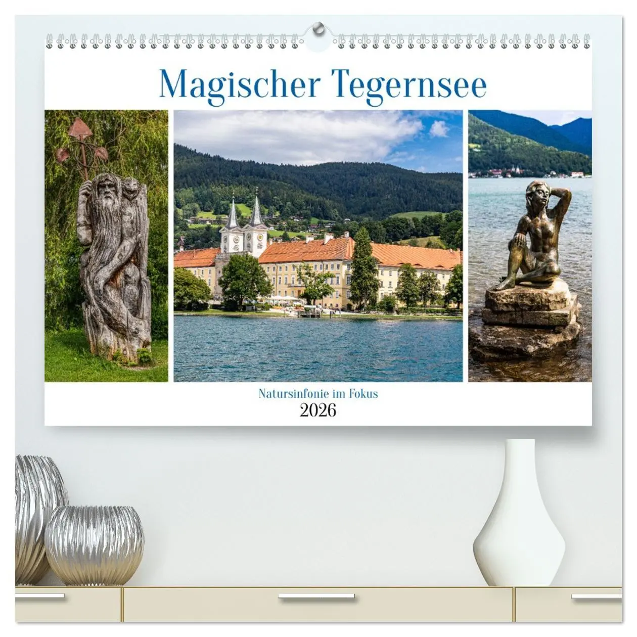 Cover: 9783457499658 | Magischer Tegernsee (hochwertiger Premium Wandkalender 2026 DIN A2...