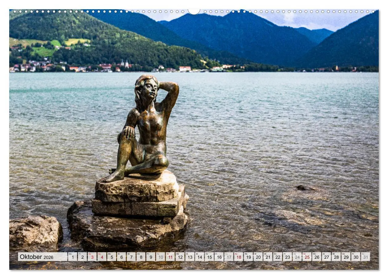 Bild: 9783457499658 | Magischer Tegernsee (hochwertiger Premium Wandkalender 2026 DIN A2...