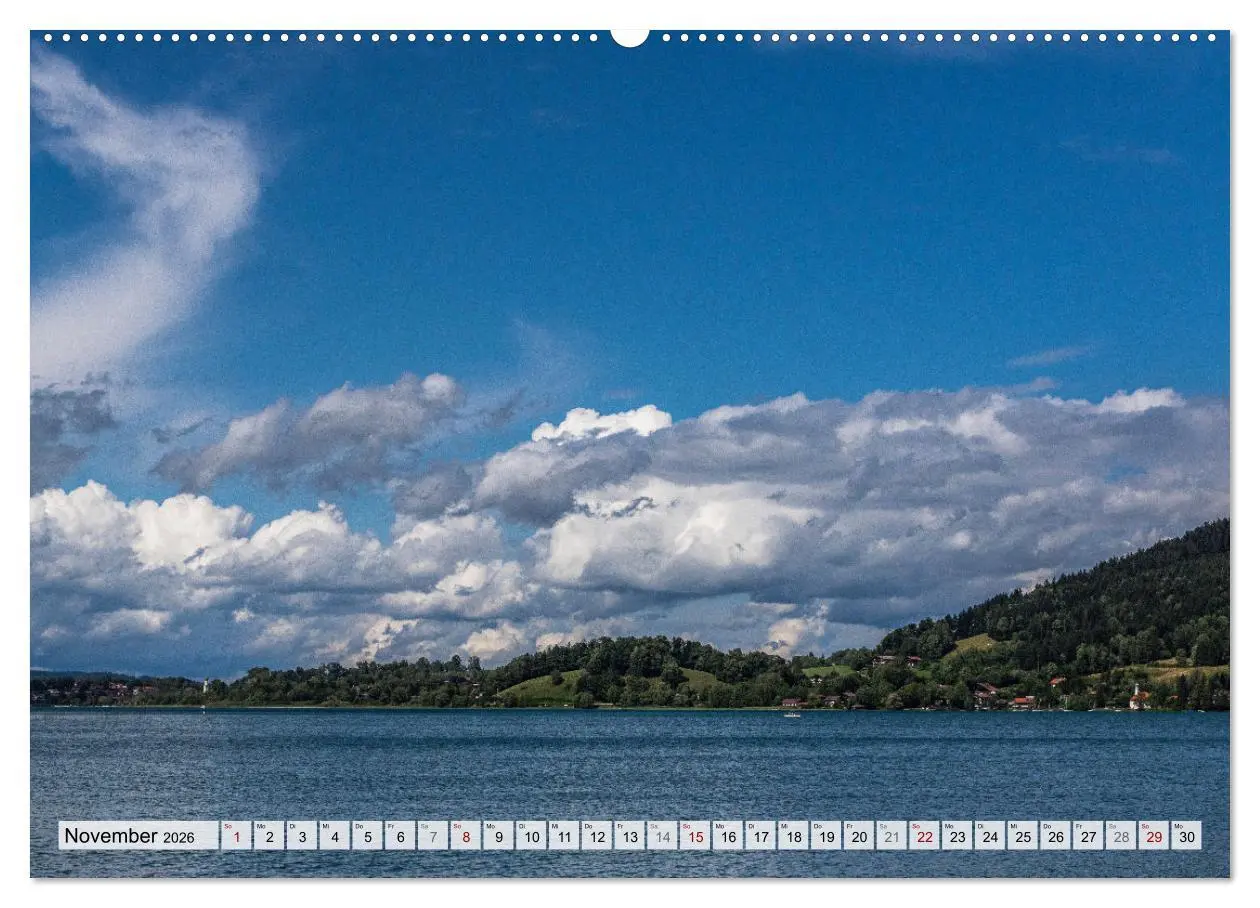 Bild: 9783457499658 | Magischer Tegernsee (hochwertiger Premium Wandkalender 2026 DIN A2...