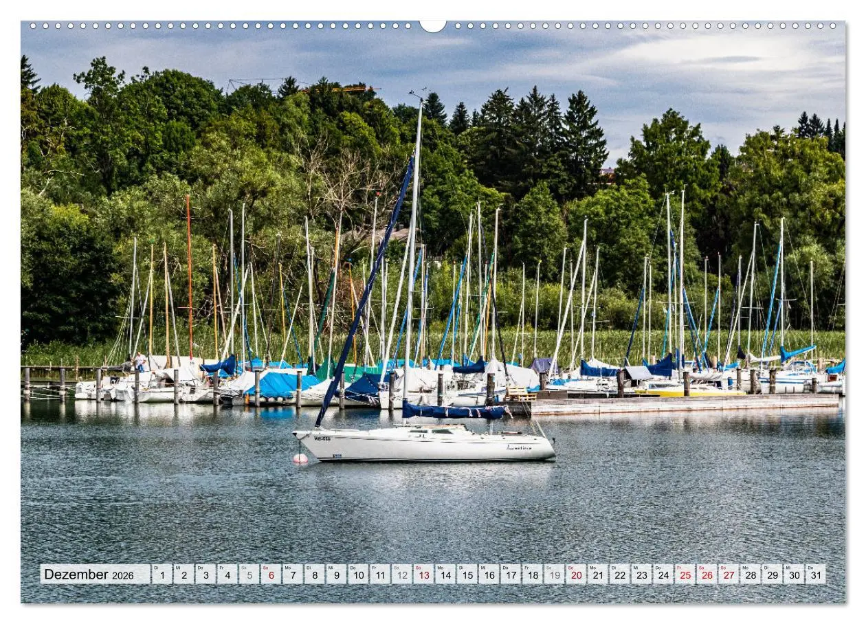 Bild: 9783457499658 | Magischer Tegernsee (hochwertiger Premium Wandkalender 2026 DIN A2...