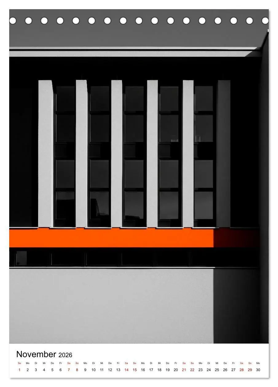 Bild: 9783516659658 | Fassaden-Architektur im Stil des BAUHAUS (Tischkalender 2026 DIN A5...