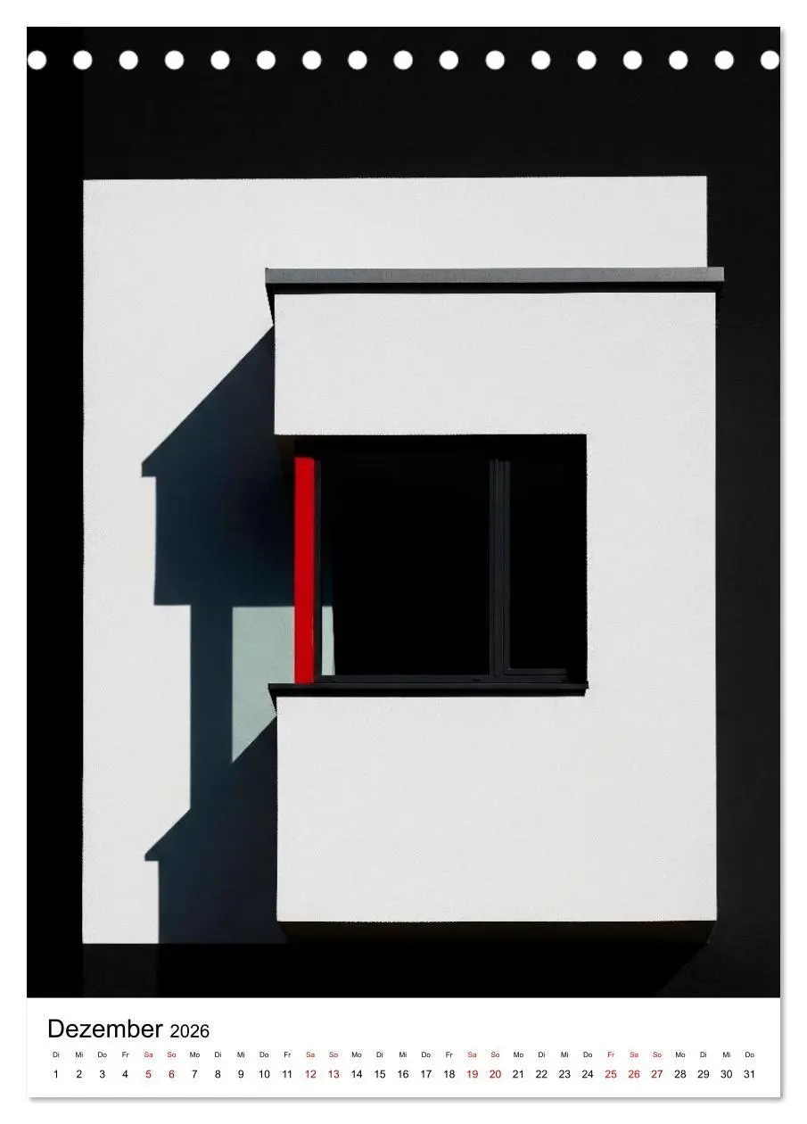 Bild: 9783516659658 | Fassaden-Architektur im Stil des BAUHAUS (Tischkalender 2026 DIN A5...