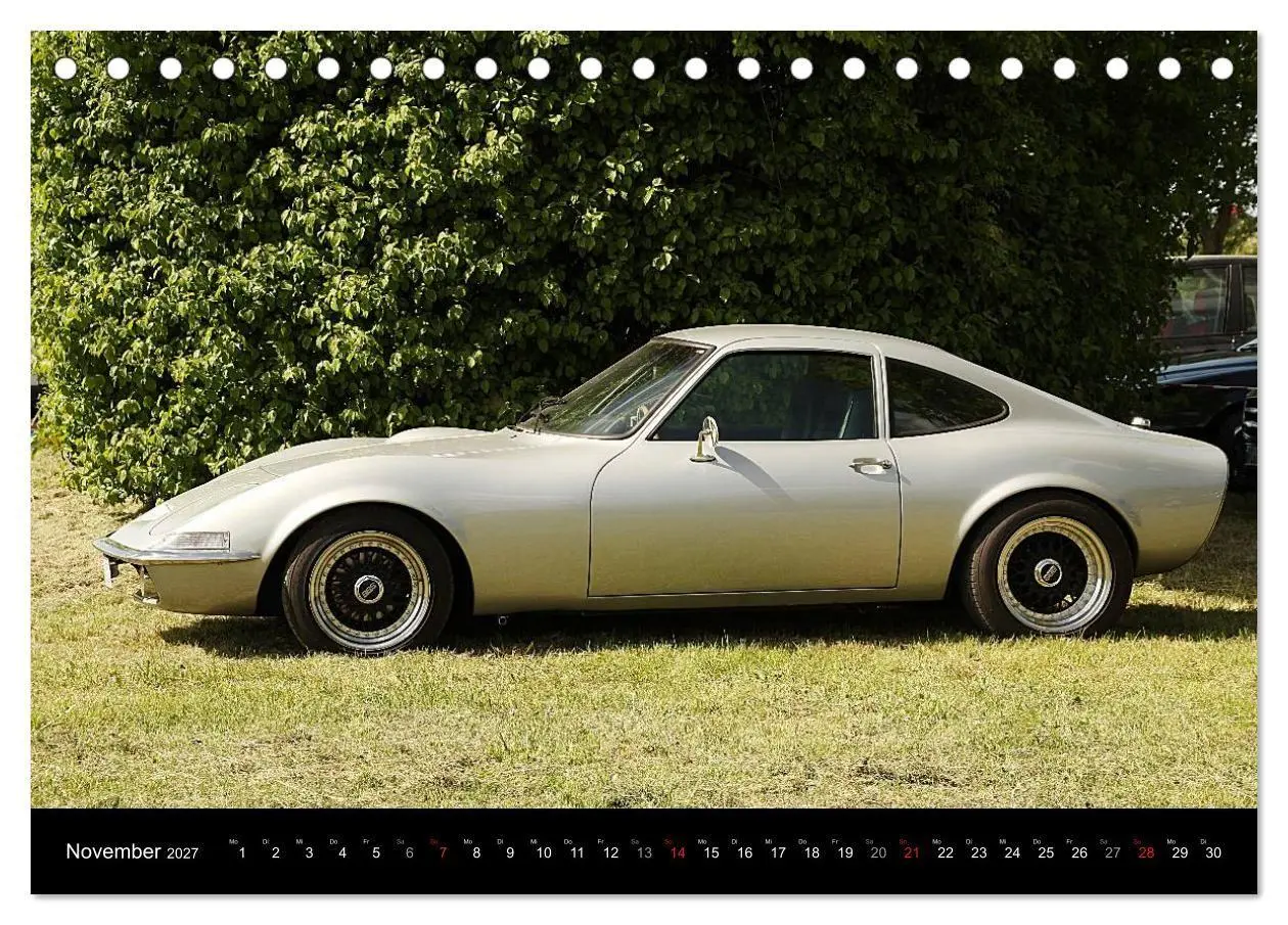 Bild: 9783594019658 | Opel GT Der Kalender (Tischkalender 2027 DIN A5 quer), CALVENDO...