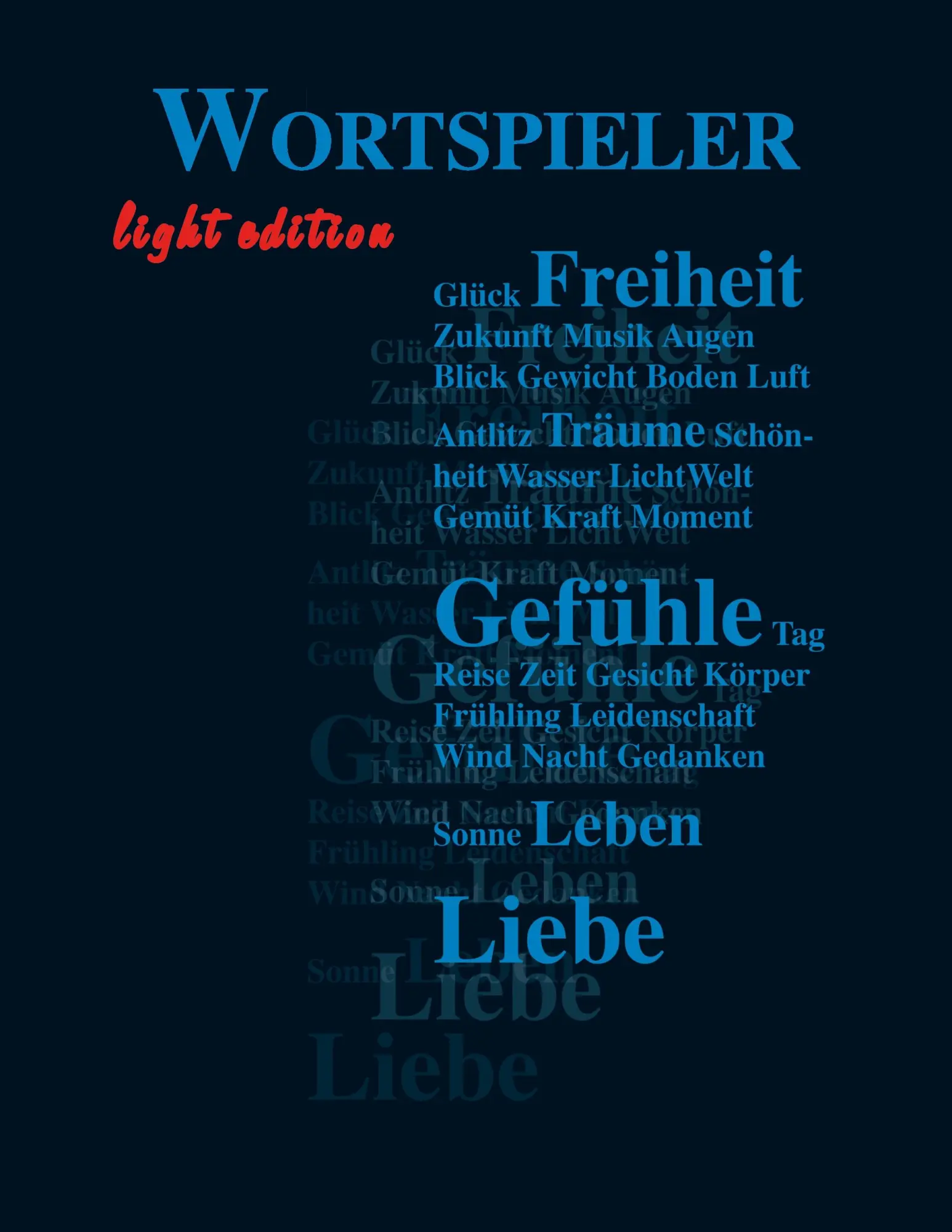 Cover: 9783744809658 | Wortspieler - light edition | Gedichte aus Leidenschaft | Friedmann