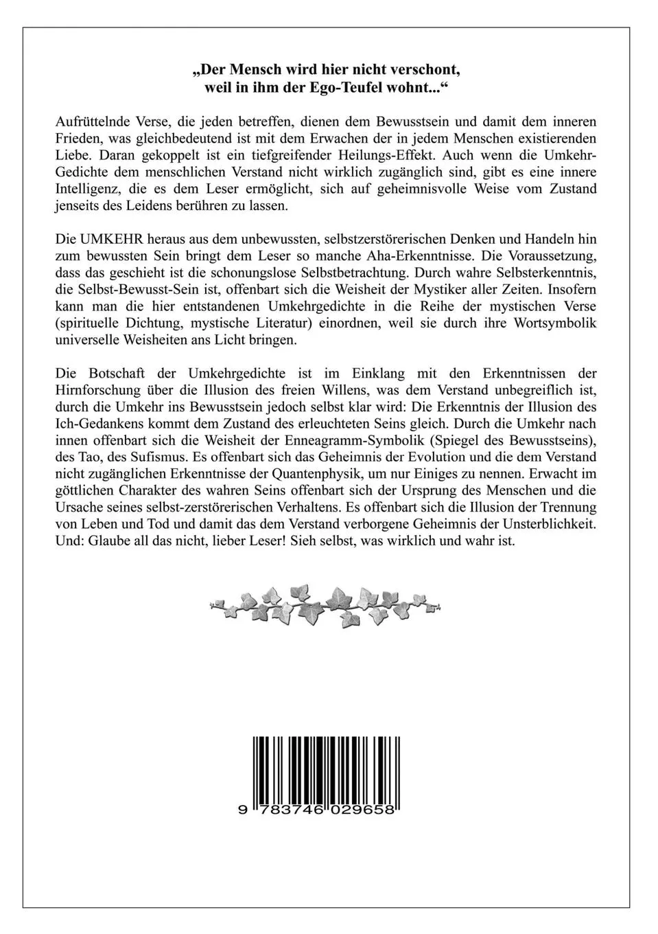 Rückseite: 9783746029658 | Offenbarungen durch "The Work of Byron Katie" | Mensch und Bewusstsein