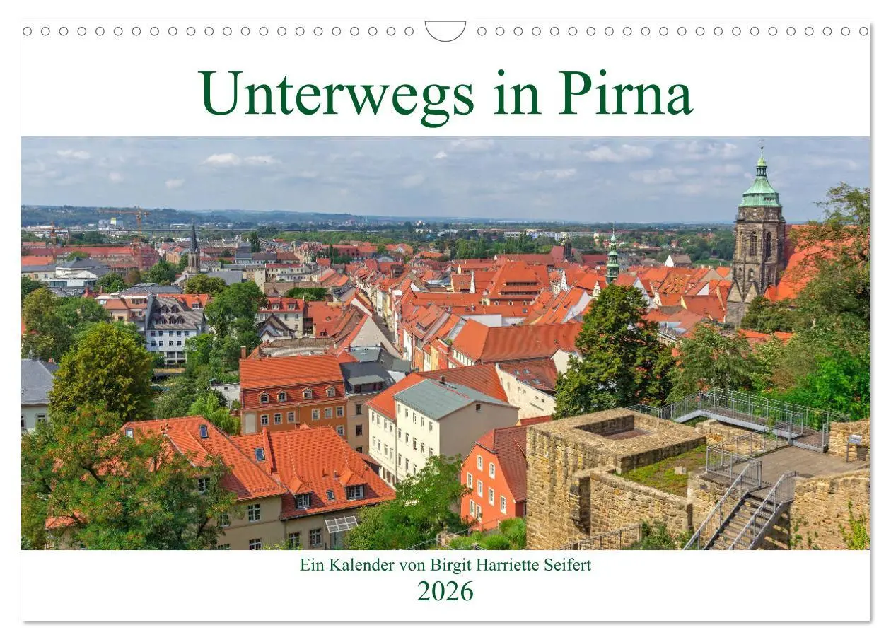 Cover: 9783457799758 | Unterwegs in Pirna (Wandkalender 2026 DIN A3 quer), CALVENDO...