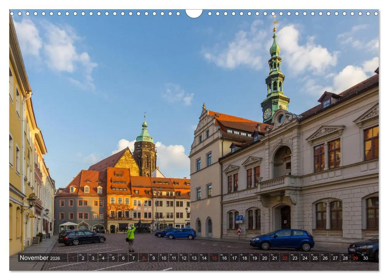 Bild: 9783457799758 | Unterwegs in Pirna (Wandkalender 2026 DIN A3 quer), CALVENDO...
