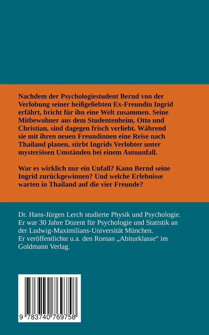 Rückseite: 9783740769758 | Schlafende Jungfrau | Glück und Leid in der Liebe | Hans-Jürgen Lerch