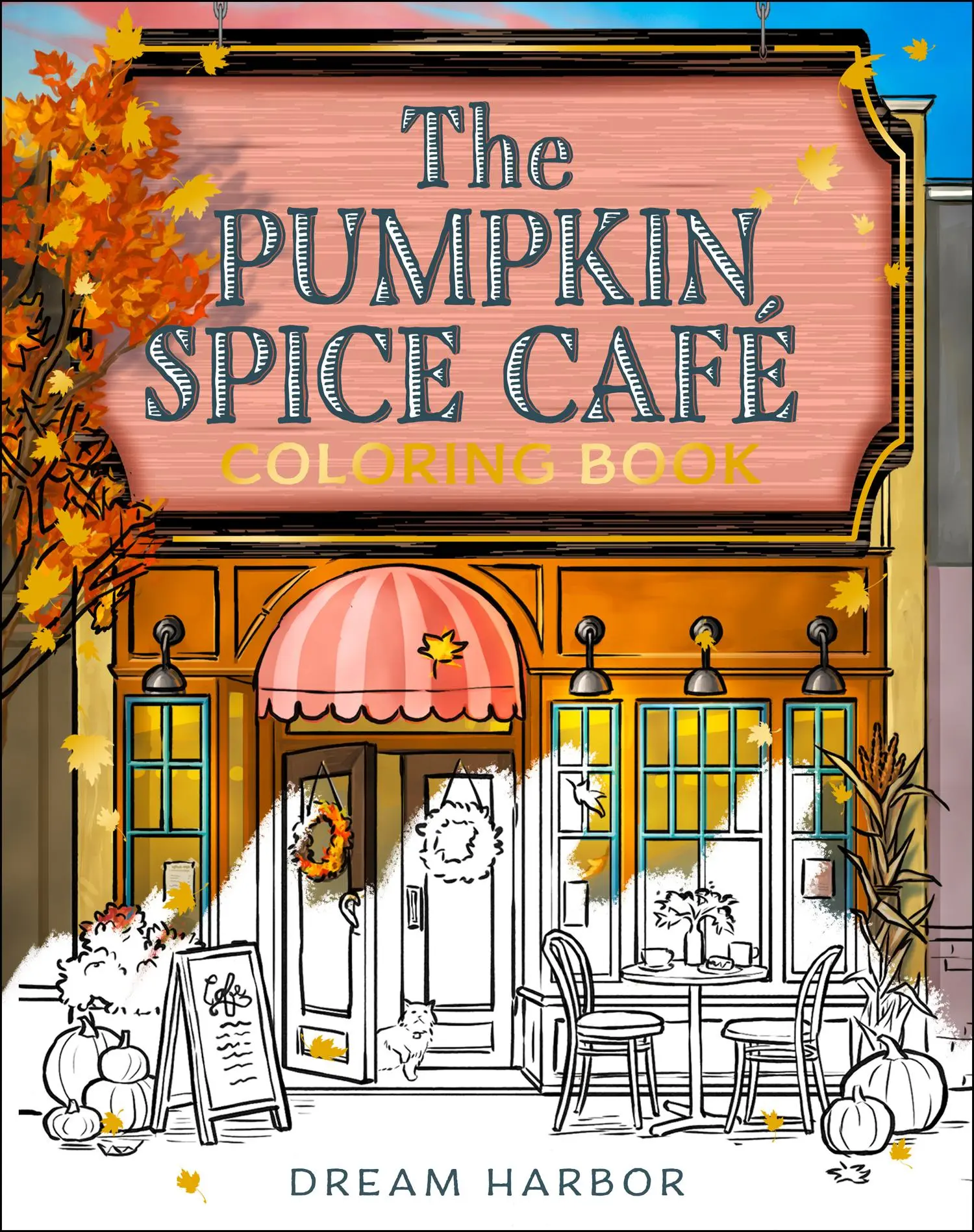 Cover: 9780008759858 | The Pumpkin Spice Café Coloring Book | Laurie Gilmore | Taschenbuch