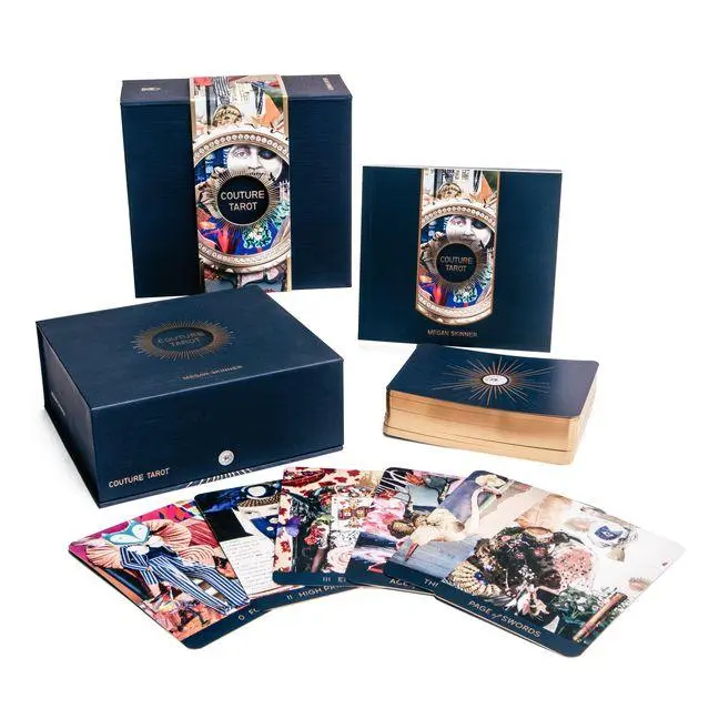 Cover: 9780764369858 | Couture Tarot | (Tarot Kit Box Set with 78 Cards and Guide Book)