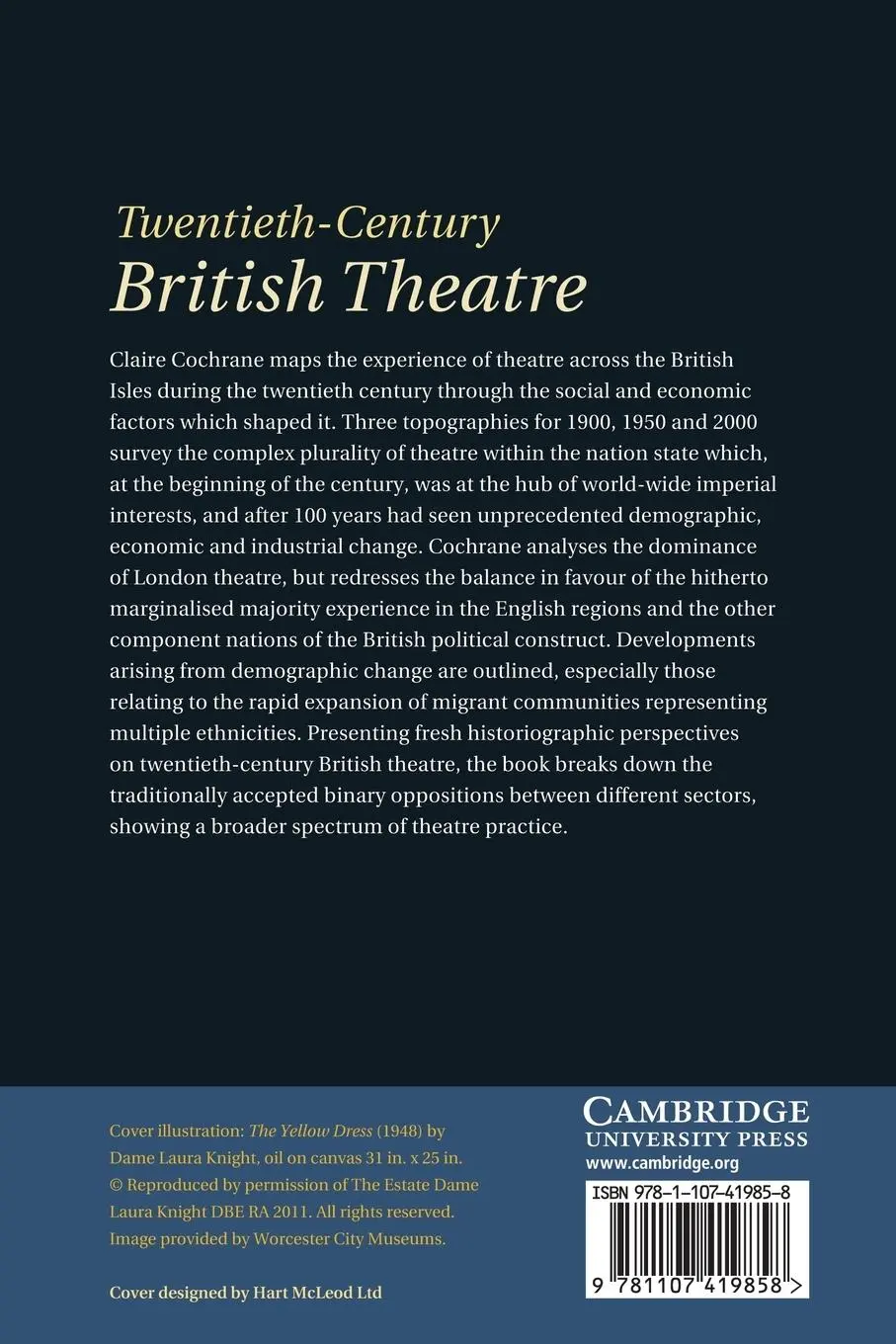 Rückseite: 9781107419858 | Twentieth-Century British Theatre | Industry, Art and Empire | Buch