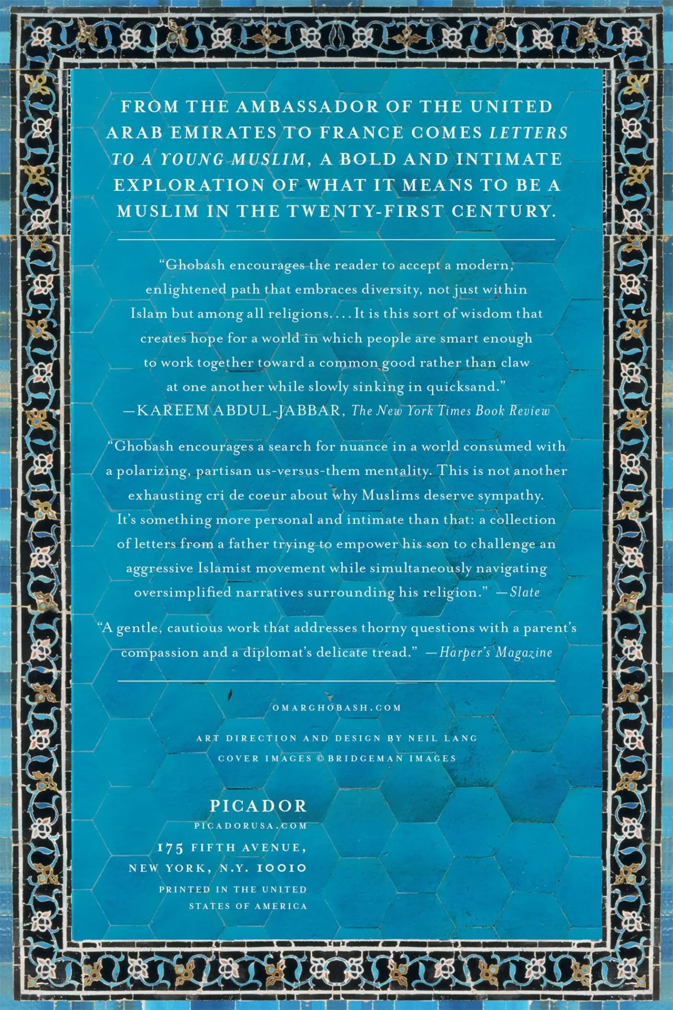Rückseite: 9781250119858 | Letters to a Young Muslim | Omar Saif Ghobash | Taschenbuch | 272 S.