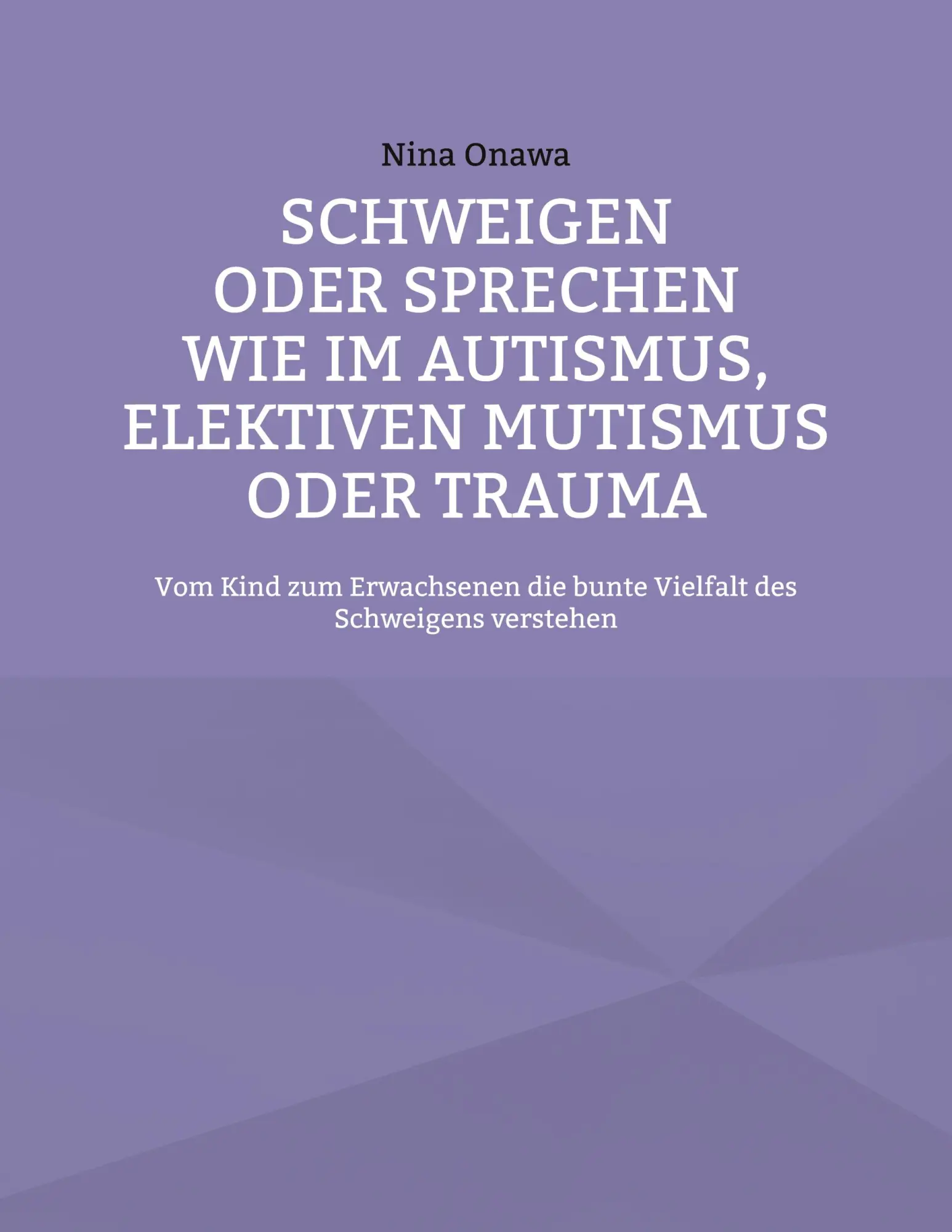 Cover: 9783758369858 | Schweigen oder Sprechen wie im Autismus, elektiven Mutismus oder...
