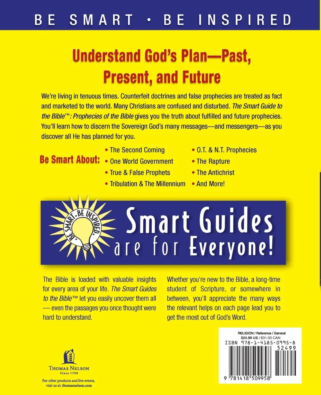 Rückseite: 9781418509958 | Prophecies of the Bible | Daymond Duck | Taschenbuch | Englisch | 2007