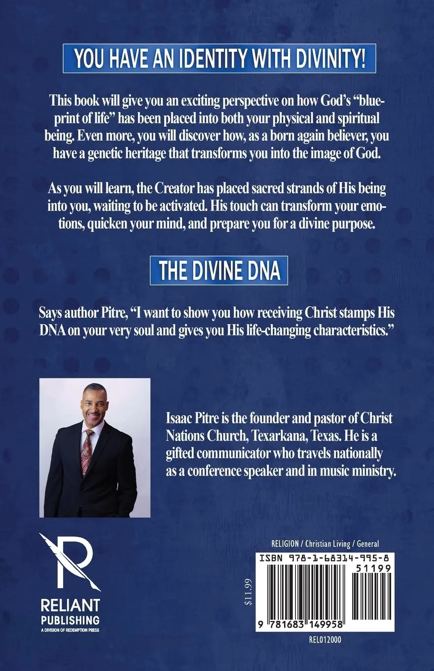 Rückseite: 9781683149958 | The Divine DNA | Your Identity With Divinity | Isaac Pitre | Buch