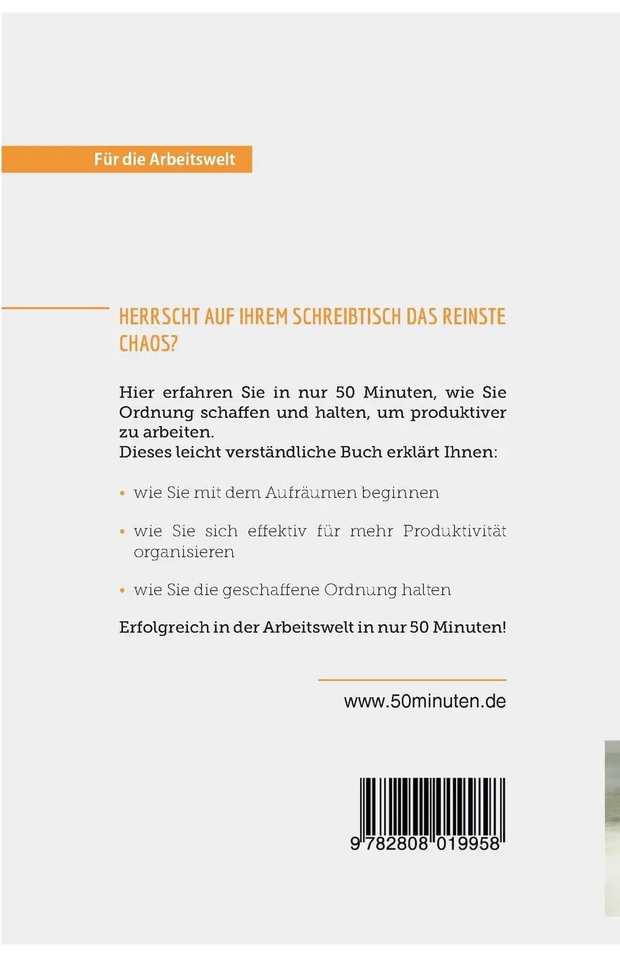 Rückseite: 9782808019958 | Ordnung schaffen und halten | Bénédicte Palluat de Besset | Buch