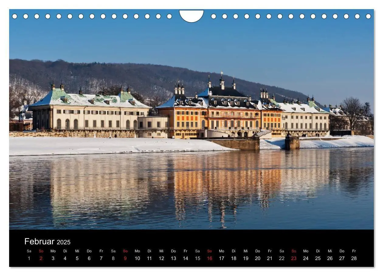 Bild: 9783435829958 | Sächsische Burgen und Schlösser (Wandkalender 2025 DIN A4 quer),...