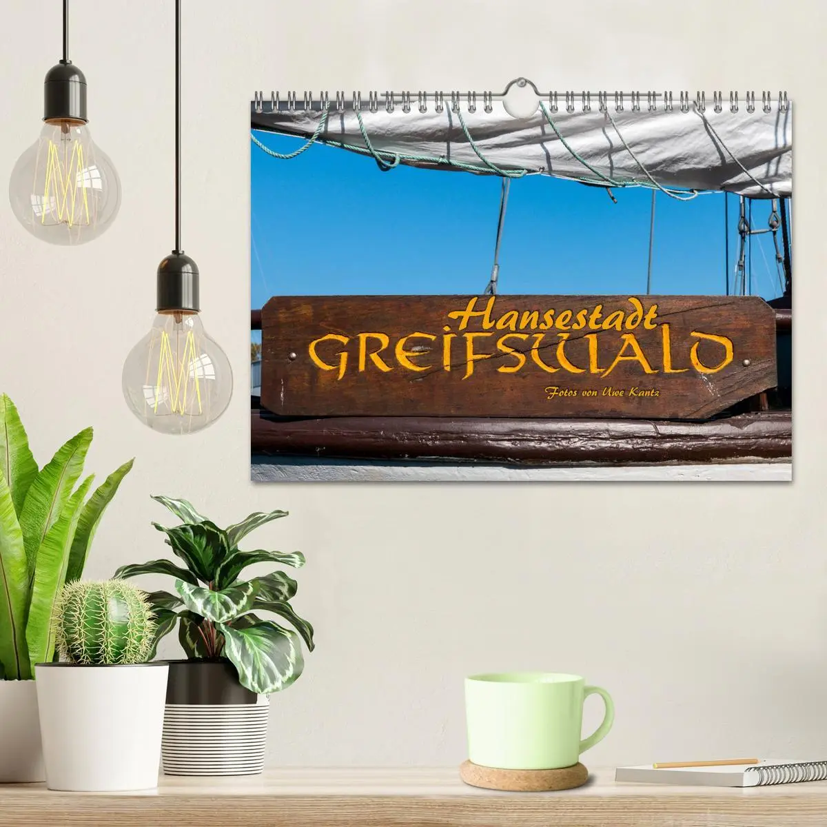 Bild: 9783457849958 | Hansestadt Greifswald (Wandkalender 2026 DIN A4 quer), CALVENDO...