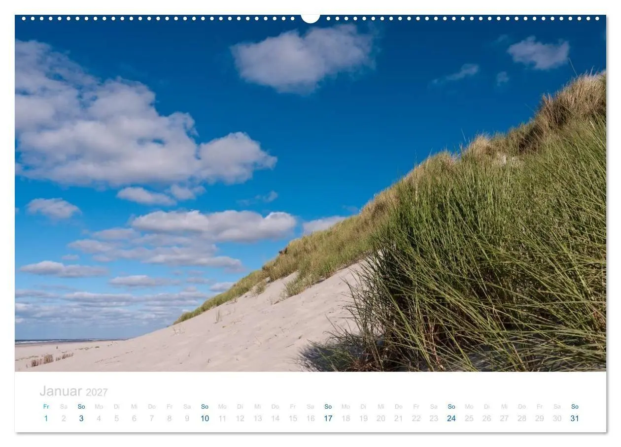 Bild: 9783594229958 | Ameland (Wandkalender 2027 DIN A2 quer), CALVENDO Monatskalender