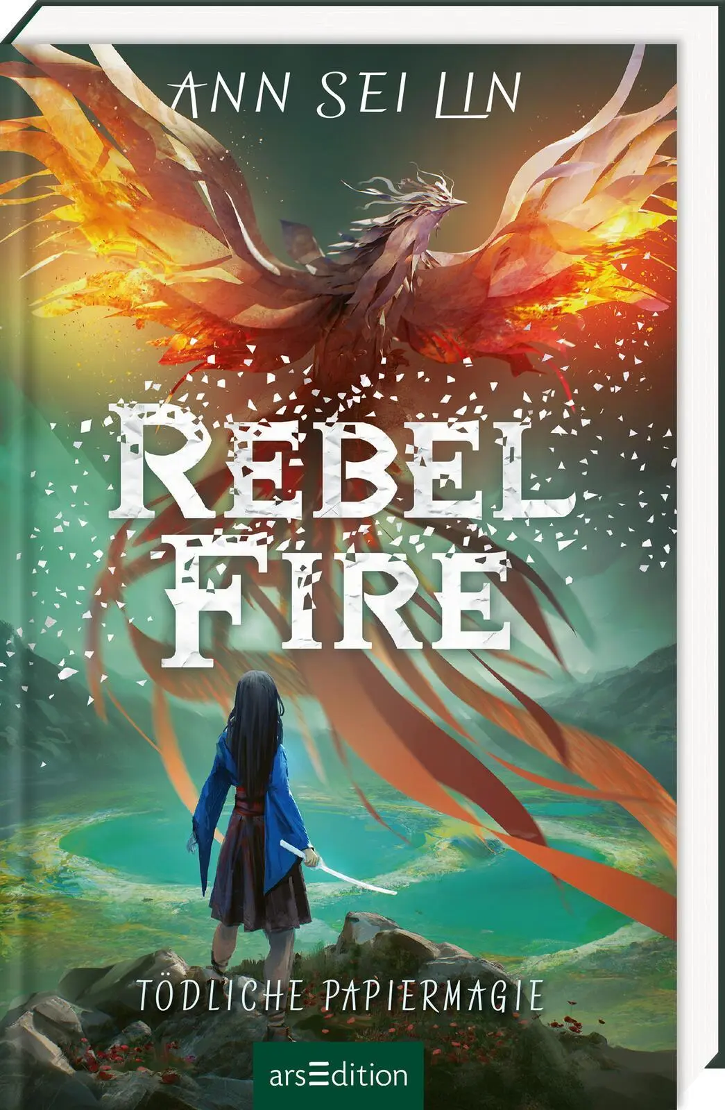 Cover: 9783845859958 | Rebel Fire - Tödliche Papiermagie (Rebel Skies 2) | Ann Sei Lin | Buch