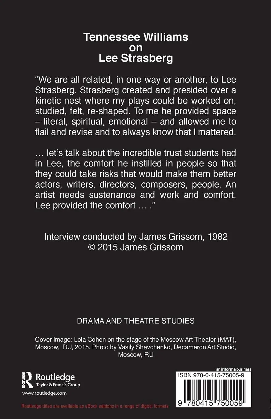 Rückseite: 9780415750059 | The Method Acting Exercises Handbook | Lola Cohen | Taschenbuch | 2016