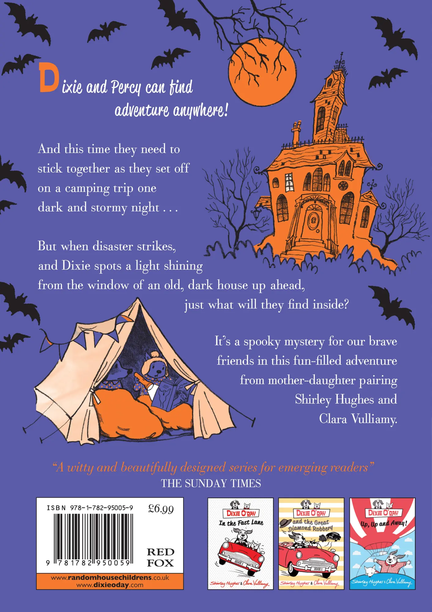 Rückseite: 9781782950059 | Dixie O'Day and the Haunted House | Shirley Hughes | Taschenbuch