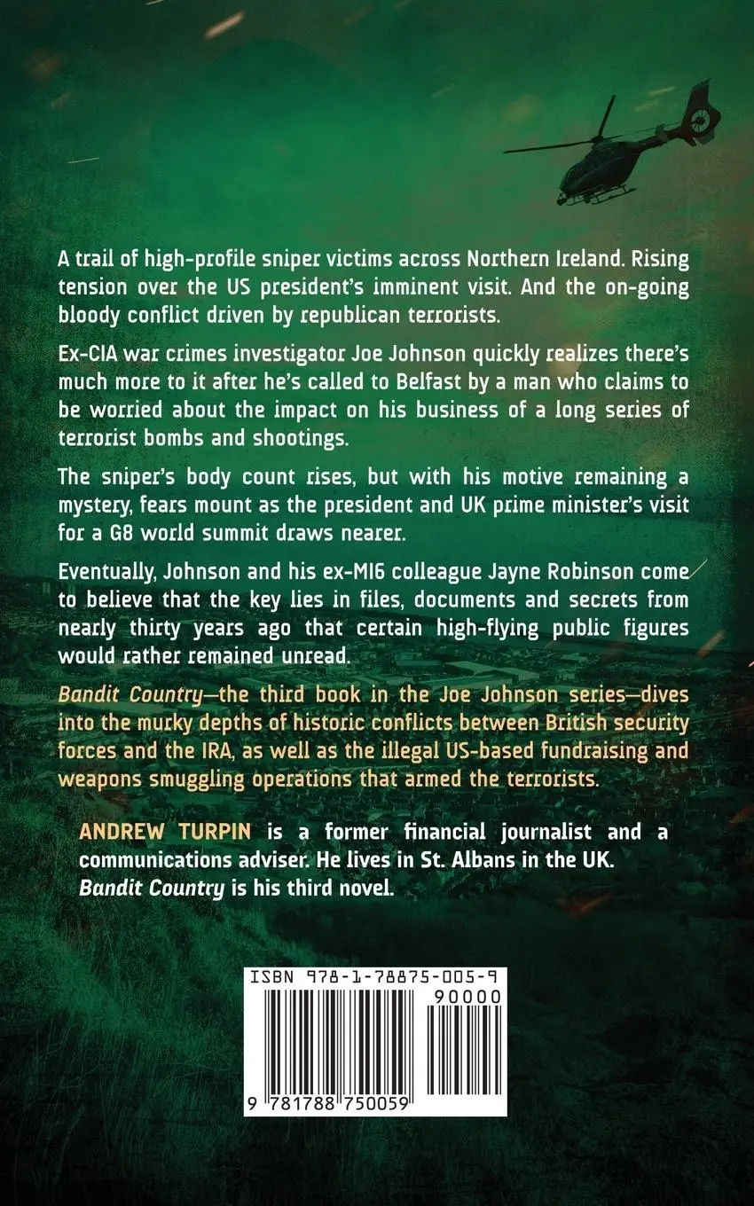 Rückseite: 9781788750059 | Bandit Country | A Joe Johnson Thriller, Book 3 | Andrew Turpin | Buch