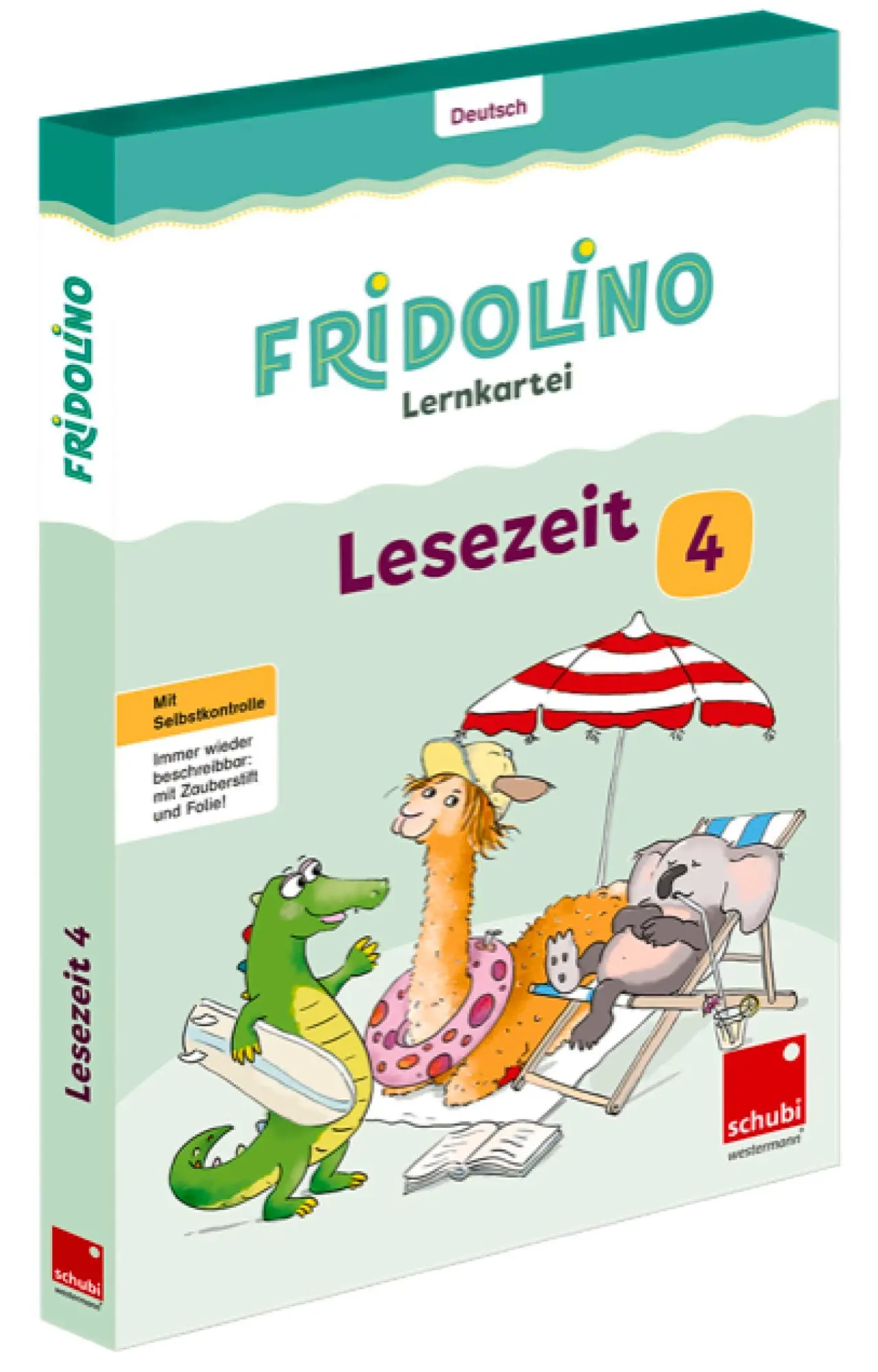 Cover: 9783072200059 | Fridolino-Lernkartei. Lesezeit 4 Übungskarten für das 4. Schuljahr