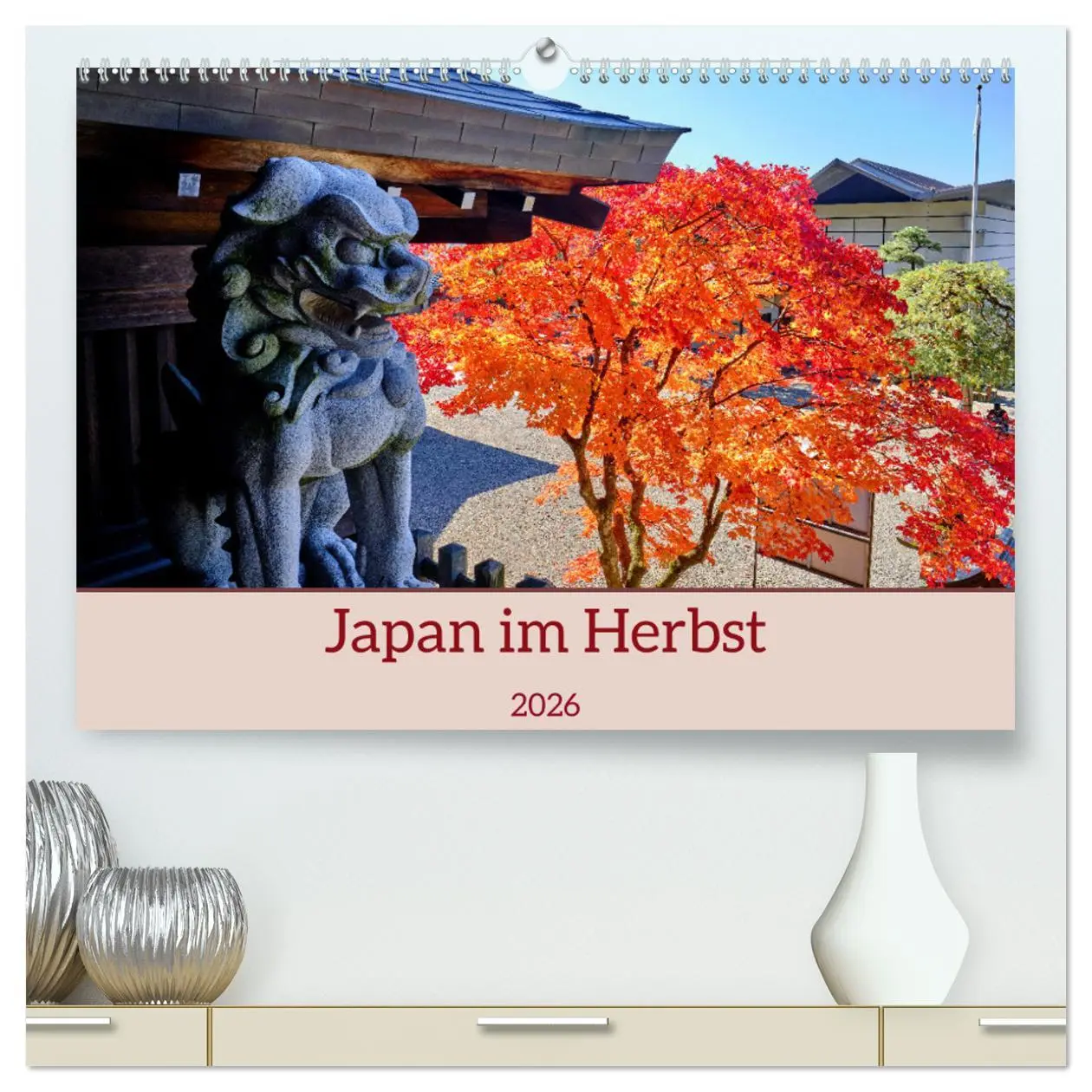 Cover: 9783457270059 | Japan im Herbst (hochwertiger Premium Wandkalender 2026 DIN A2...