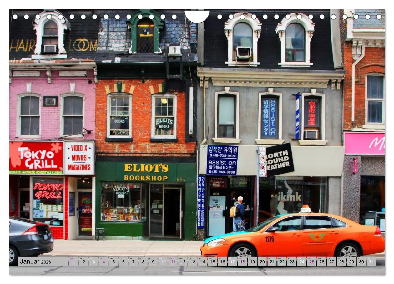 Bild: 9783457960059 | Provinzhauptstadt Toronto (Wandkalender 2026 DIN A4 quer), CALVENDO...