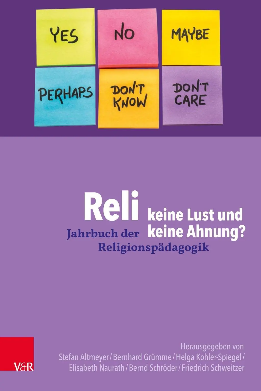 Cover: 9783525720059 | Reli - keine Lust und keine Ahnung? | Christoph Bizer | Taschenbuch