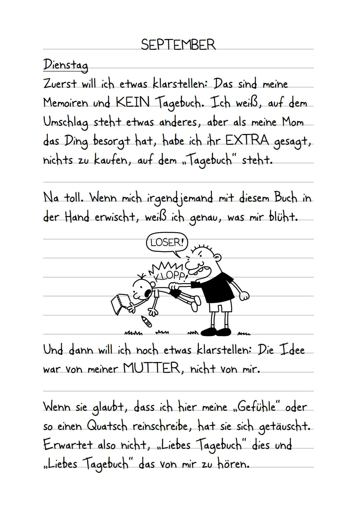 Bild: 9783843200059 | Gregs Tagebuch 01. Von Idioten umzingelt! | Jeff Kinney | Taschenbuch