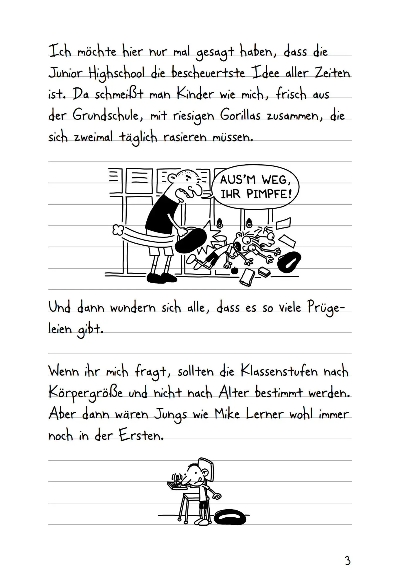 Bild: 9783843200059 | Gregs Tagebuch 01. Von Idioten umzingelt! | Jeff Kinney | Taschenbuch