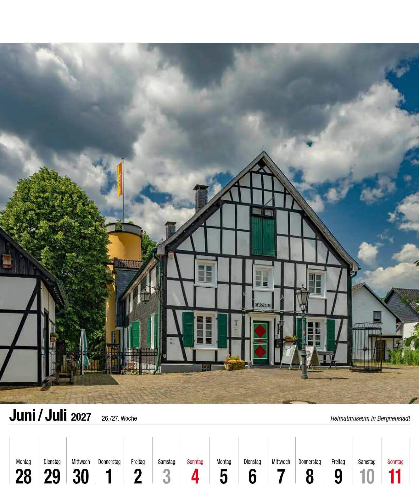 Bild: 9783910690059 | Schönes Bergisches Land 2027 | Gisela Schmoeckel | Kalender | 28 S.