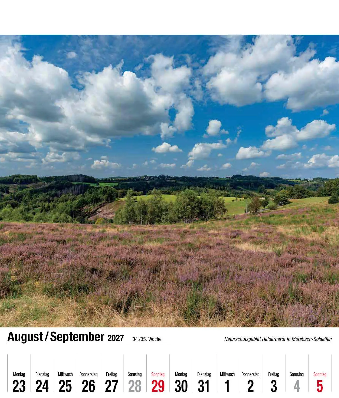Bild: 9783910690059 | Schönes Bergisches Land 2027 | Gisela Schmoeckel | Kalender | 28 S.
