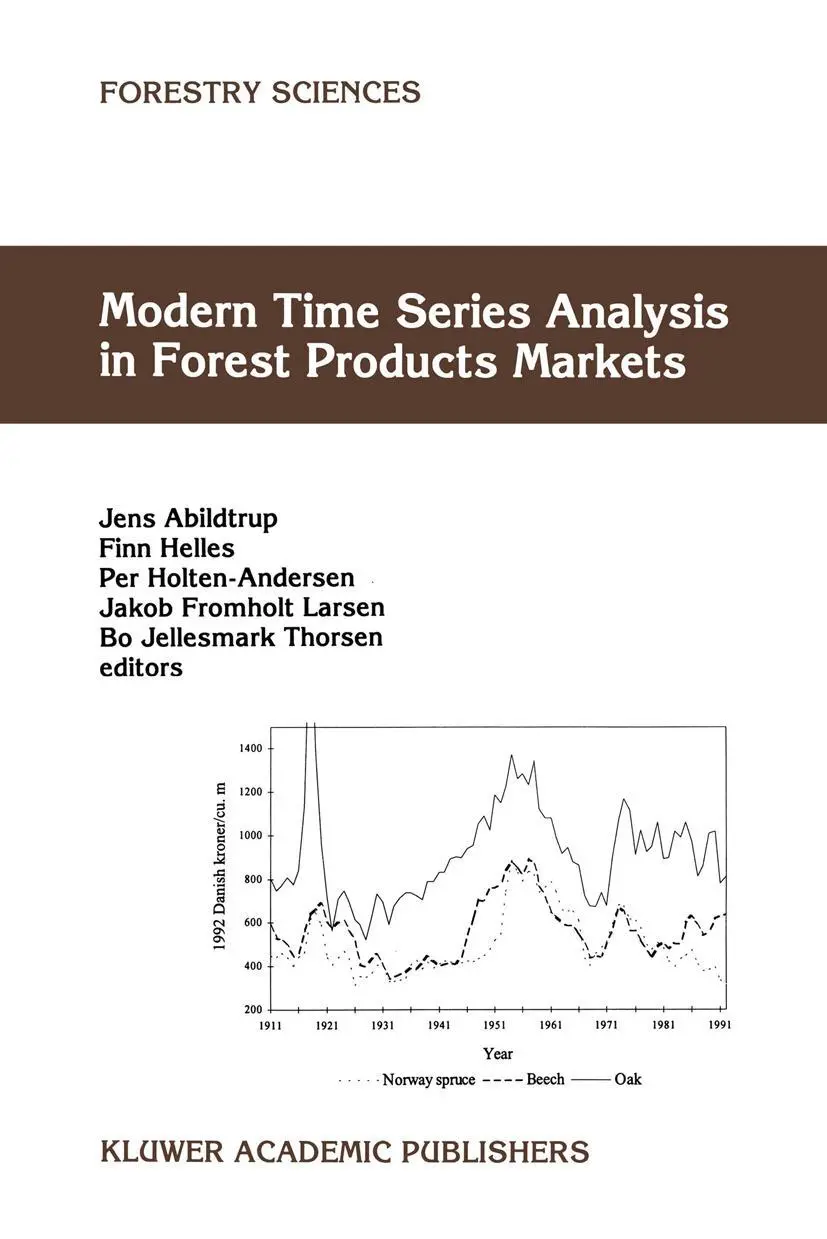 Cover: 9789401060059 | Modern Time Series Analysis in Forest Products Markets | Taschenbuch