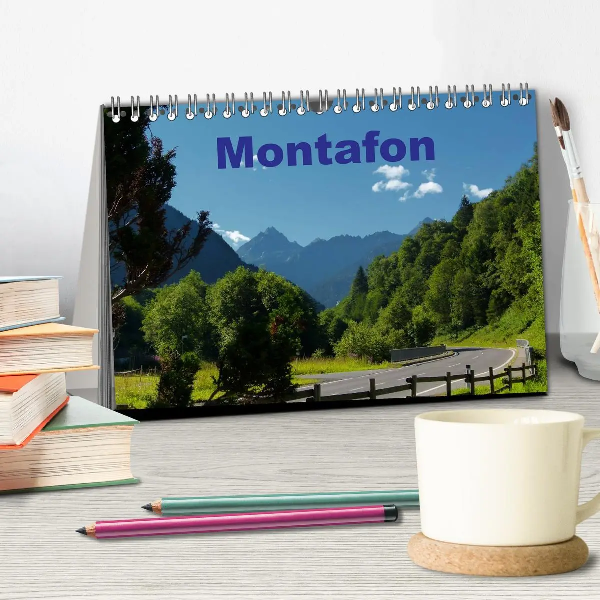 Bild: 9783516110159 | Montafon (Tischkalender 2026 DIN A5 quer), CALVENDO Monatskalender