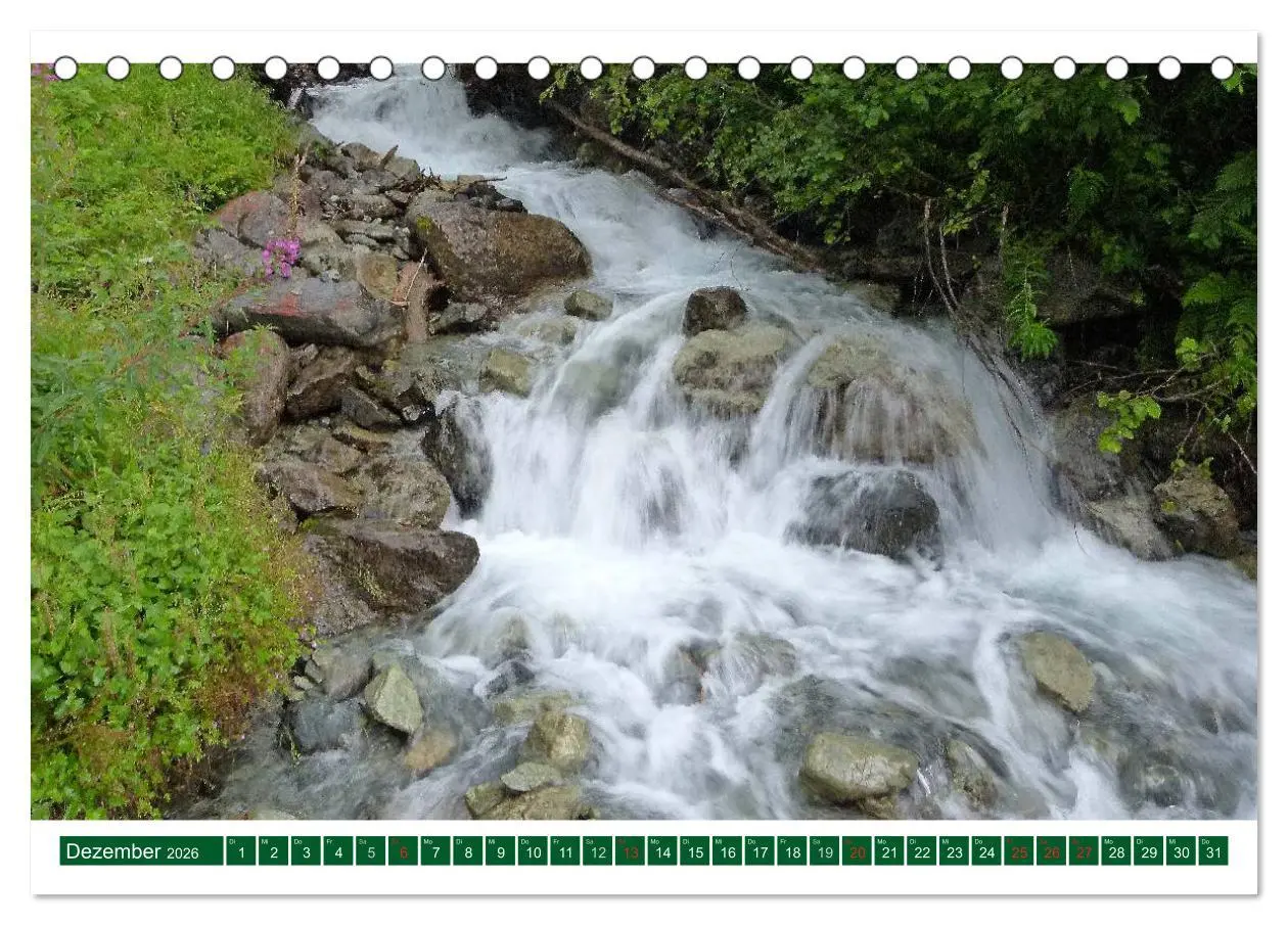 Bild: 9783516110159 | Montafon (Tischkalender 2026 DIN A5 quer), CALVENDO Monatskalender