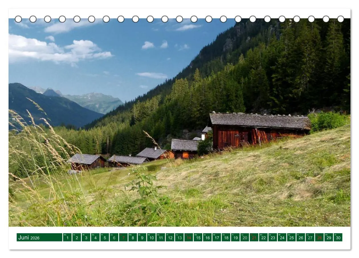 Bild: 9783516110159 | Montafon (Tischkalender 2026 DIN A5 quer), CALVENDO Monatskalender