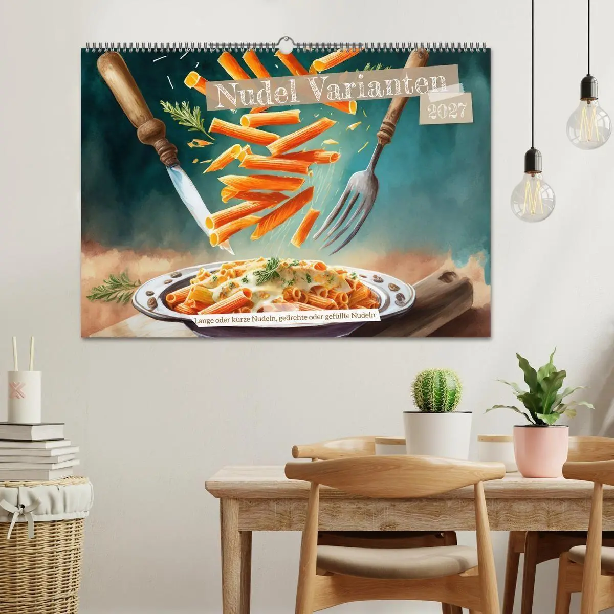 Bild: 9783569200159 | Nudel Varianten (Wandkalender 2027 DIN A2 quer), CALVENDO...