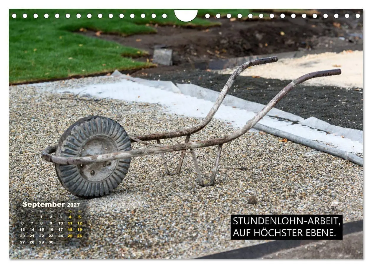 Bild: 9783569680159 | Humor in der Bauindustrie (Wandkalender 2027 DIN A4 quer), CALVENDO...