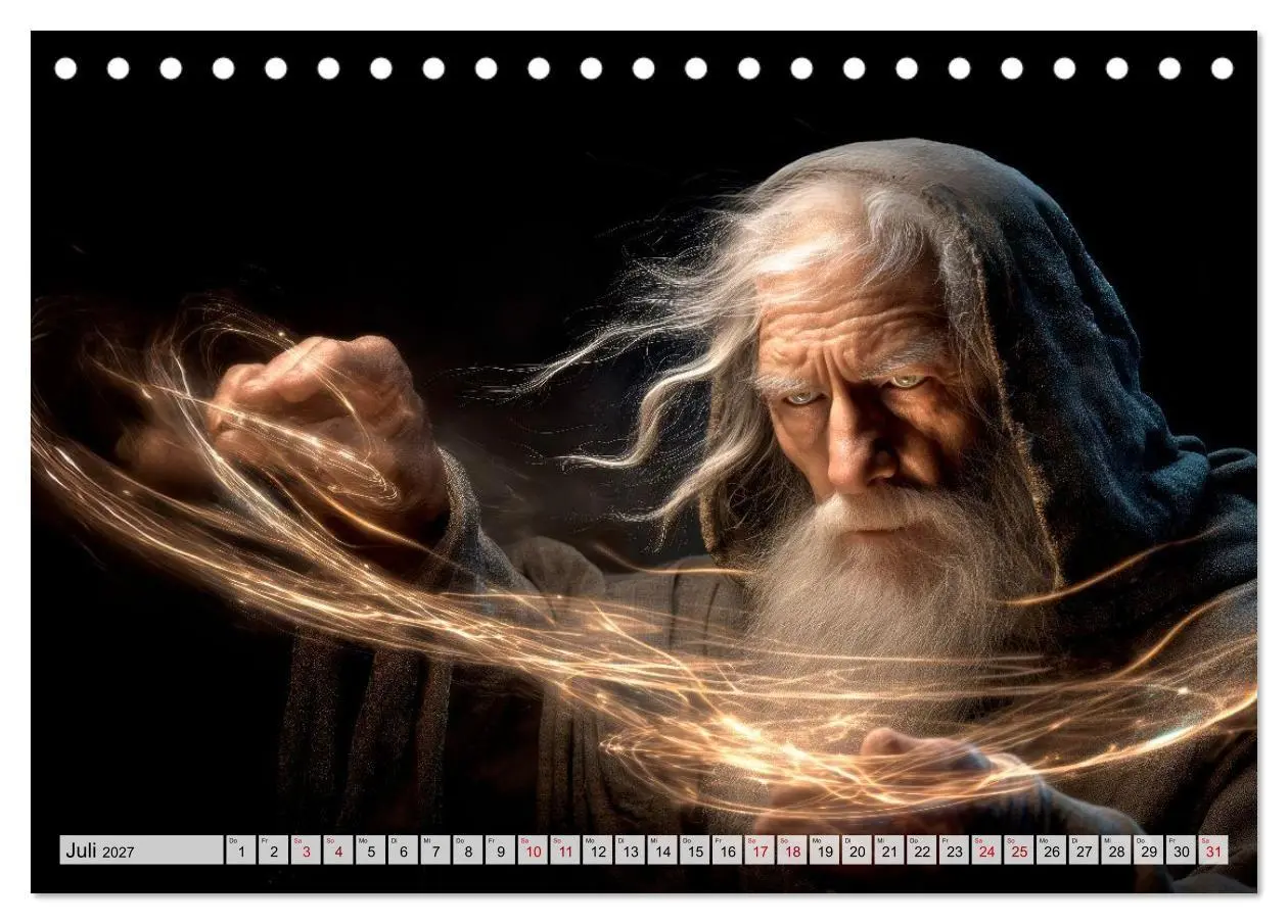 Bild: 9783594260159 | Magie - Augenblicke voller Geheimnisse (Tischkalender 2027 DIN A5...