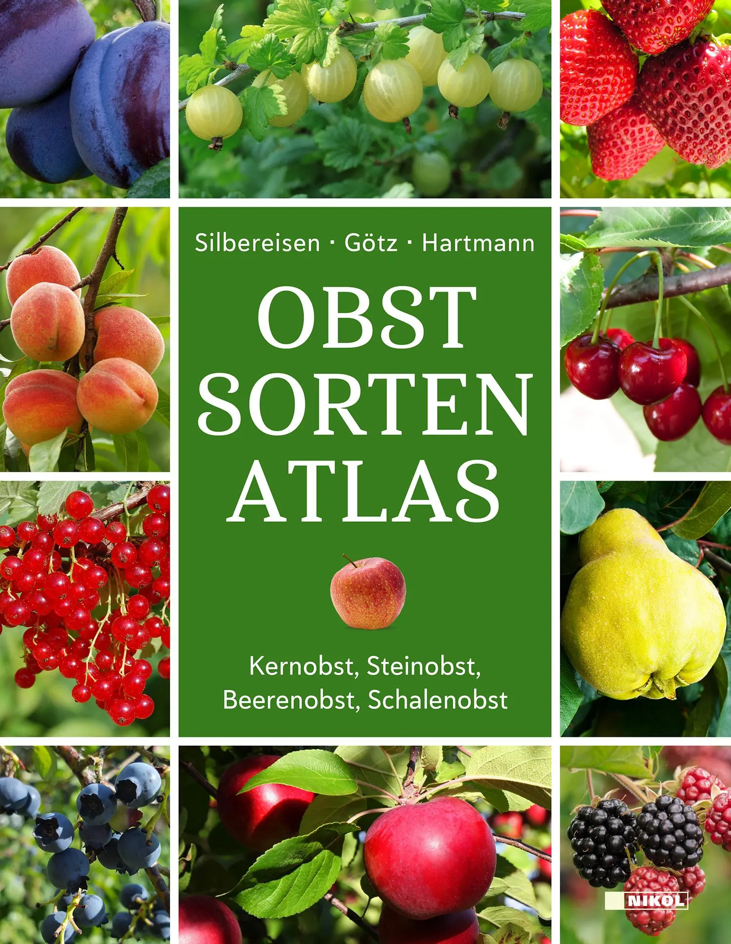 Cover: 9783690430159 | Obstsorten-Atlas | Kernobst, Steinobst, Beerenobst, Schalenobst | Buch