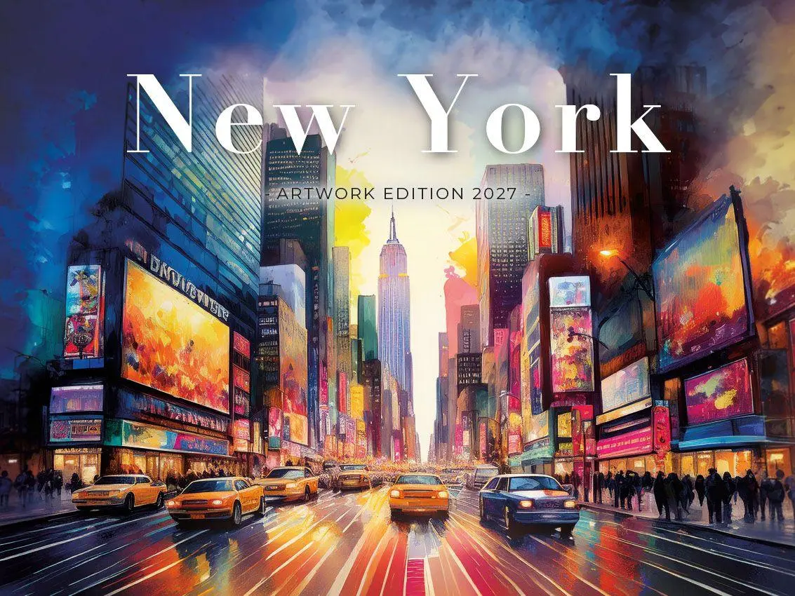 Cover: 9783693570159 | New York Artwork Edition Kalender 2027 | Susanne Pommer (u. a.) | 2027