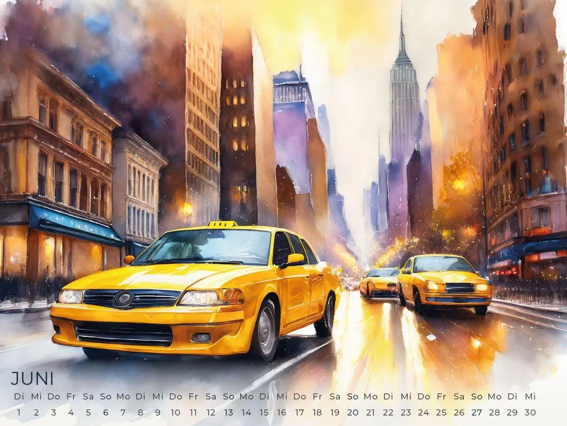 Bild: 9783693570159 | New York Artwork Edition Kalender 2027 | Susanne Pommer (u. a.) | 2027