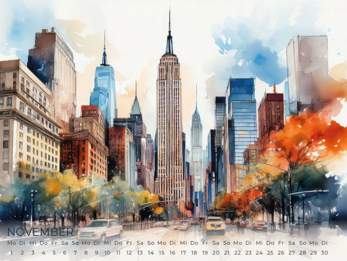 Bild: 9783693570159 | New York Artwork Edition Kalender 2027 | Susanne Pommer (u. a.) | 2027